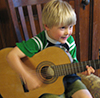 thin body guitar