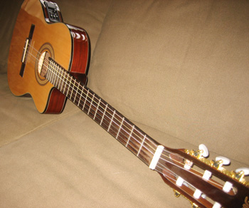 thin body guitar